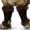[Ennedi] Red Feather Legwraps